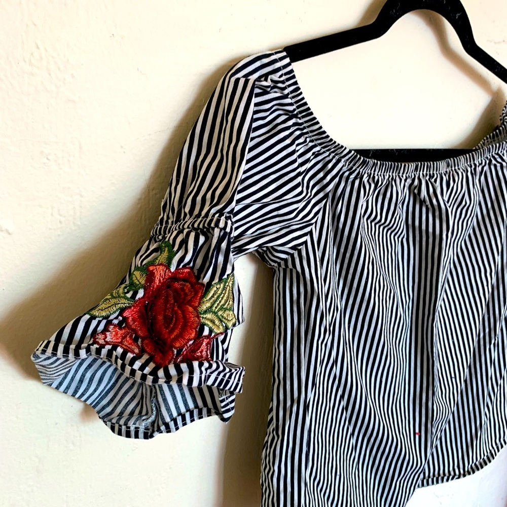 Rosebud Off The Shoulder Blouse